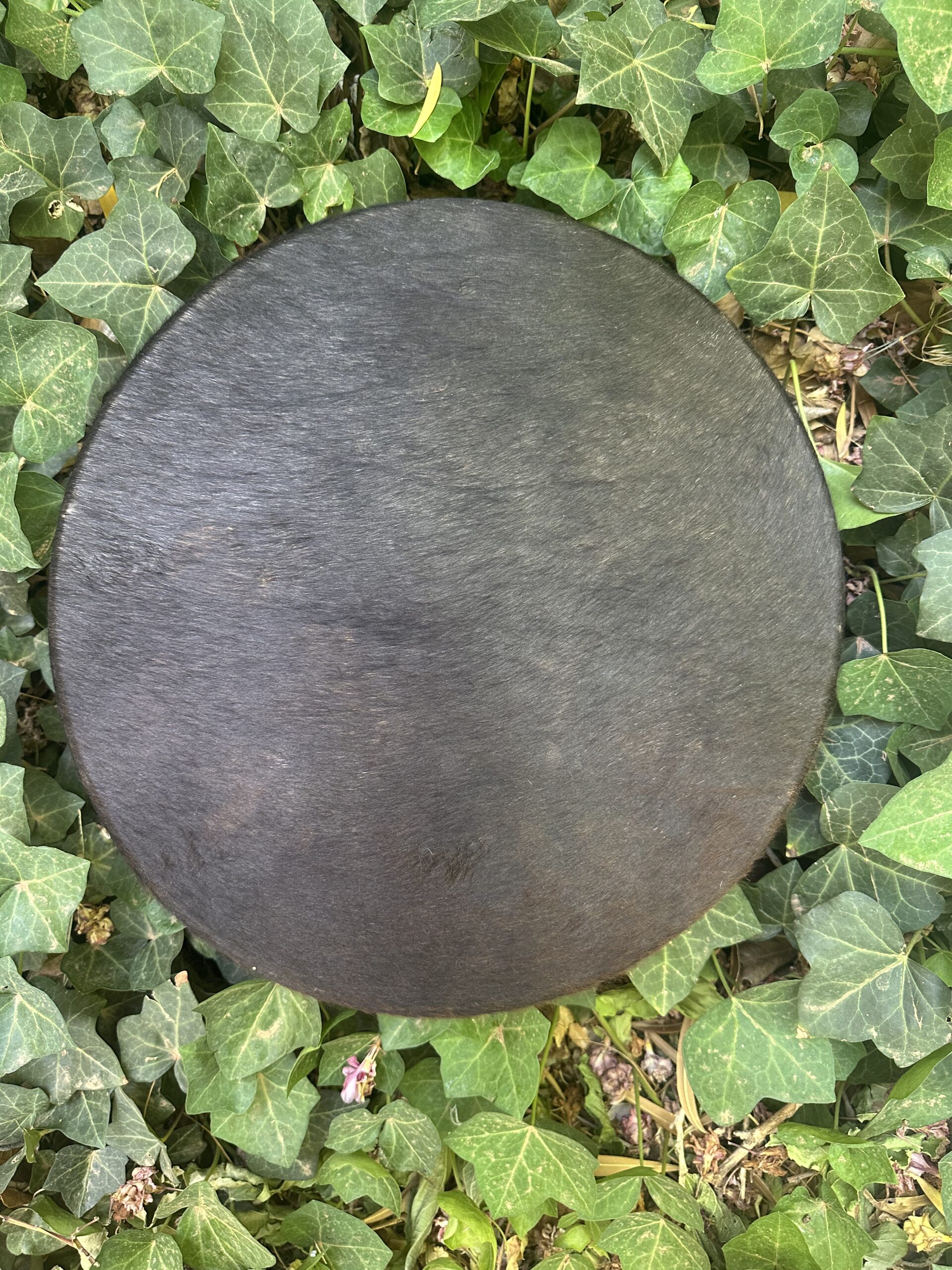 15" Shadow Fur Cow Sacred Drum - Image 3
